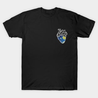 Starry night heart T-Shirt